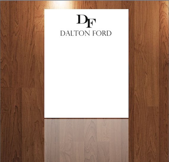 Items similar to Printable Personal Stationery - Masculine, Men ...