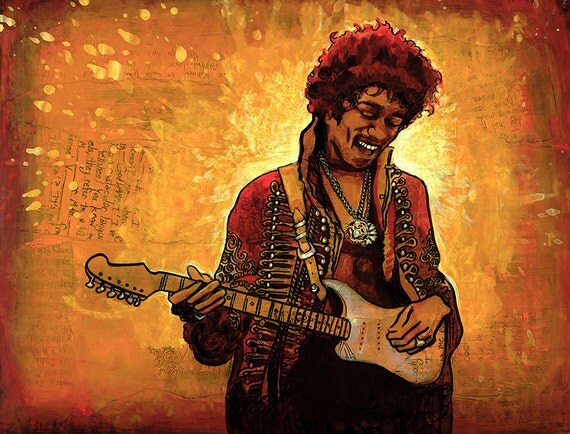 jimi hendrix sunburst