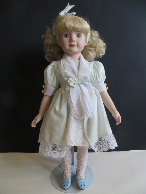 Vintage Design Debut Porcelain Doll Blonde Tammy by YaYasAttic