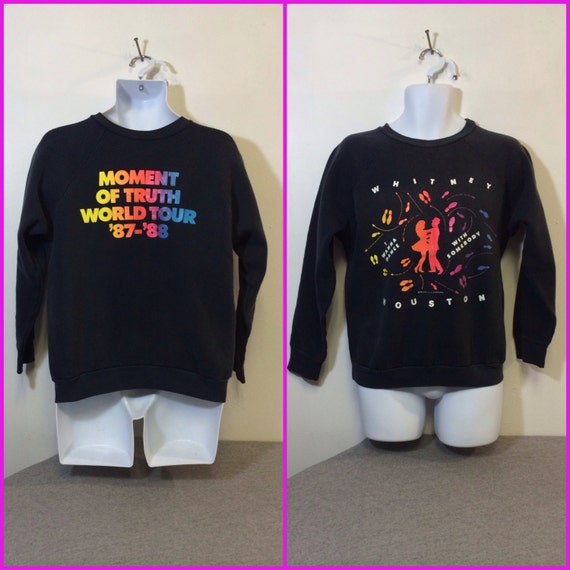 whitney houston sweatshirt