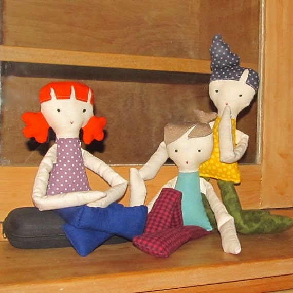 Kiddos Cloth Doll Set PDF Sewing Pattern