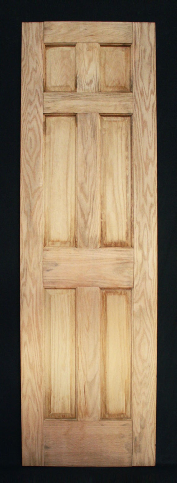 24"x80" stripped vintage colonial style interior oak solid wood 24"x80" stripped vintage colonial style interior oak solid wood