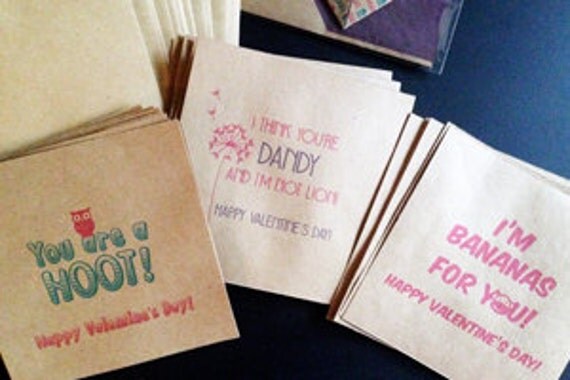 Items similar to Valentine's Day Card Kit on Etsy