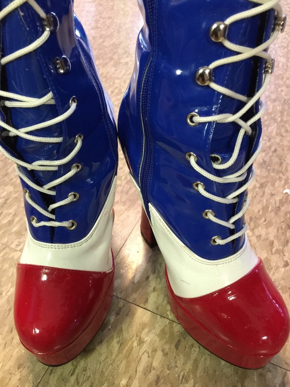 costume platform boots