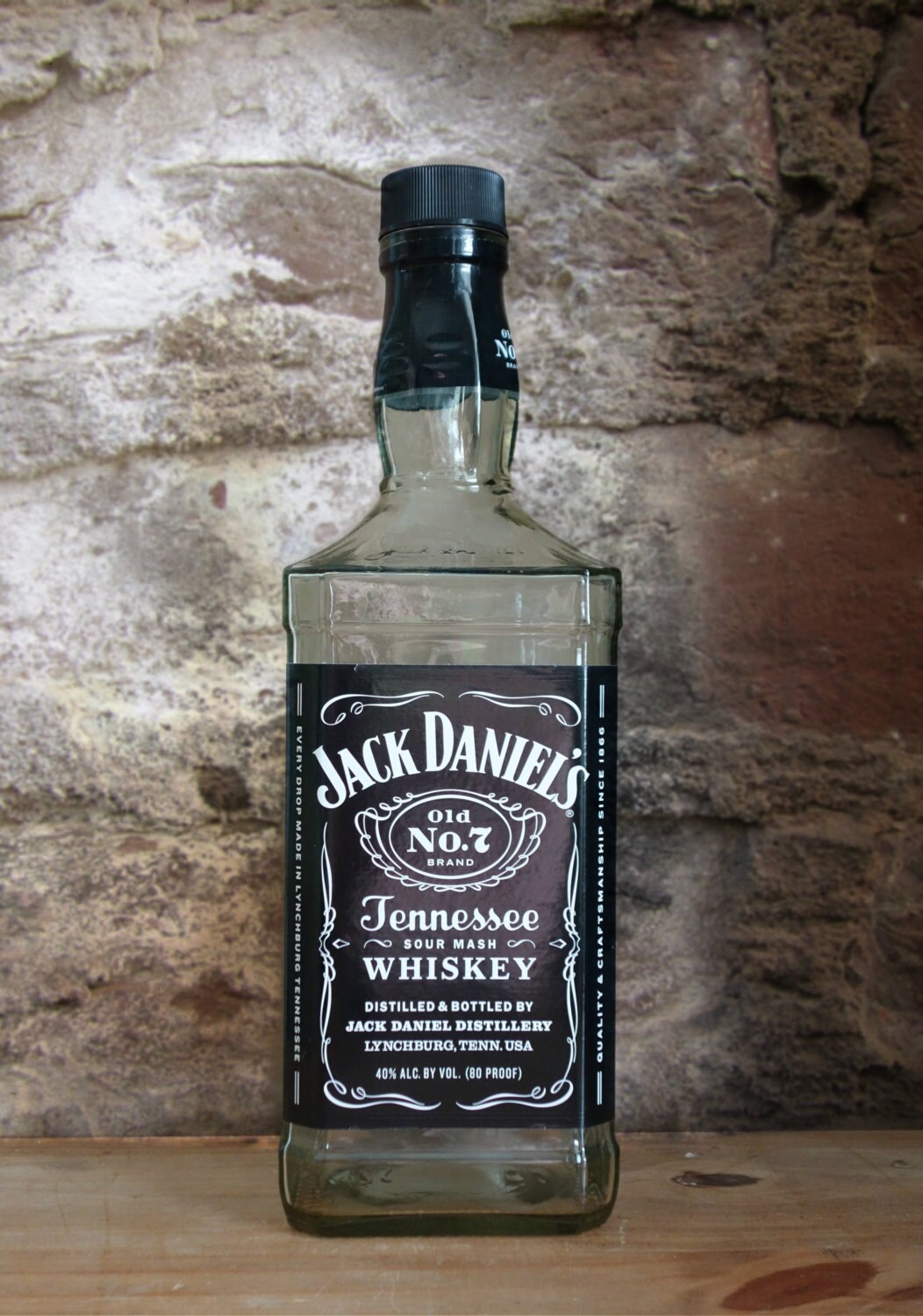 Craft Supplies. Empty Jack Daniels 1.75 Liter Bottle.