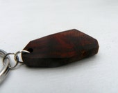 Salvaged Wood Key Ring Gift Gorgeous Aged Wood Geometric Key Chain Zipper Pull