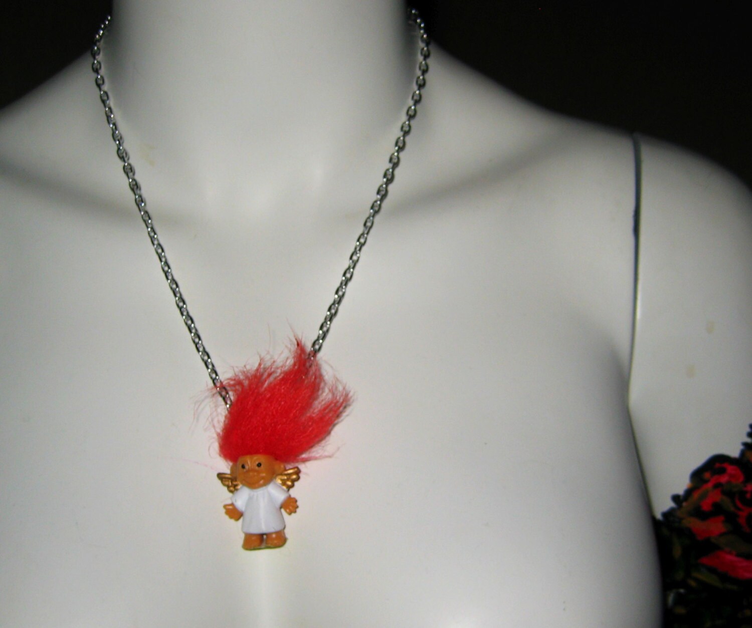 Troll Necklace / Treasure Troll necklace by AntonisArtAsylum