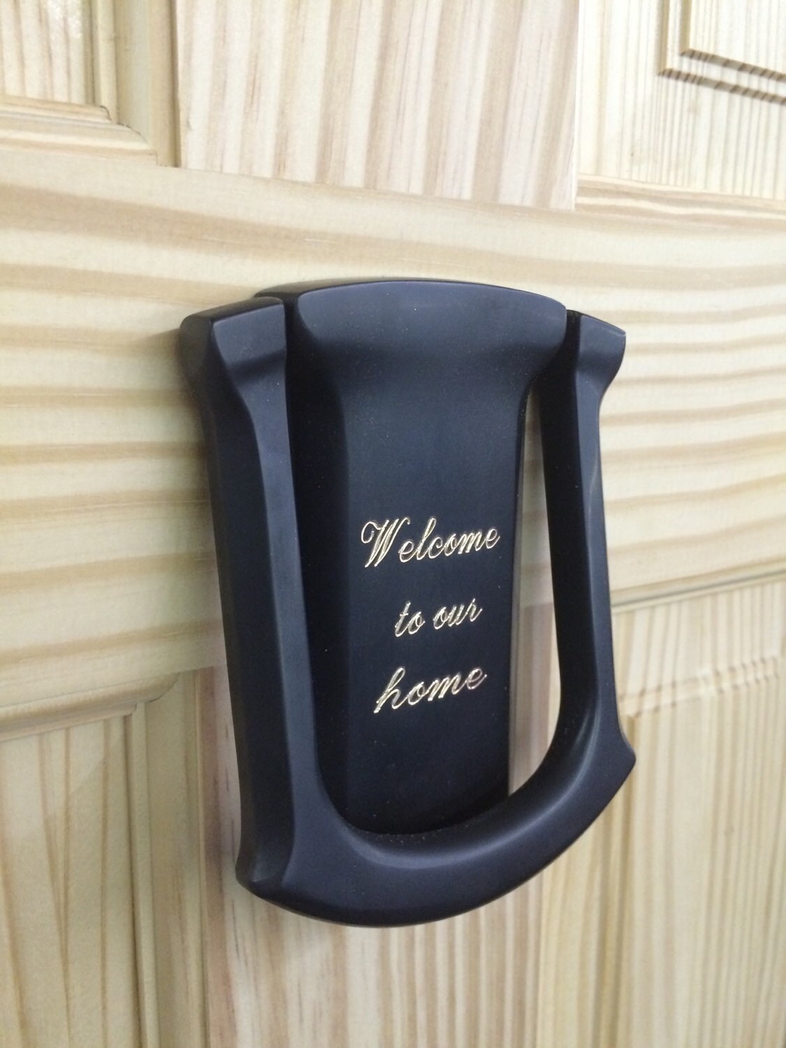 Personalized Engraved Rectangle Door Knocker