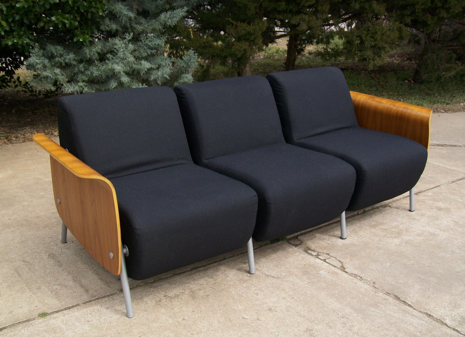 Mid Century Modern Bentwood Sofa (1 of a series of 5) Haute Juice