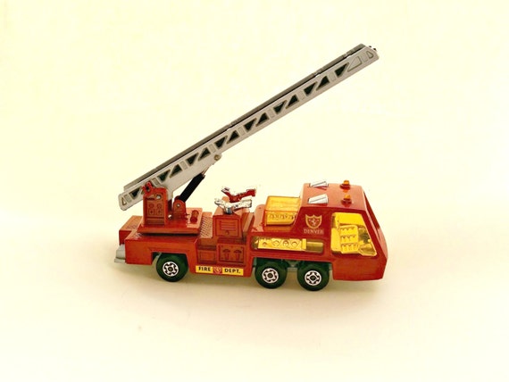 vintage matchbox fire truck