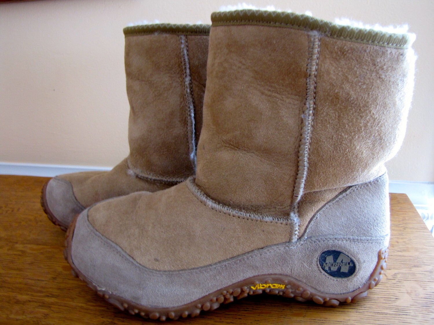 merrell sheepskin boots