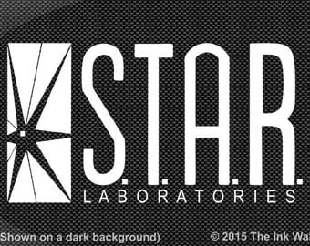 STAR Labs / S.T.A.R. Laboratories Window Decal Sticker The Flash CW