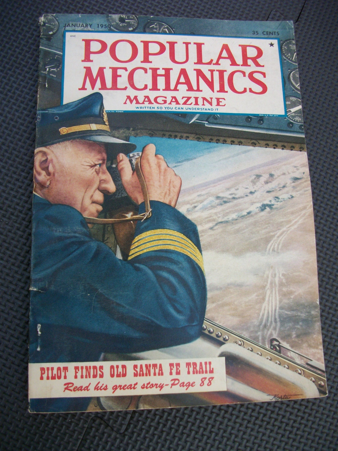 Vintage Popular Mechanics Magazine January 1950