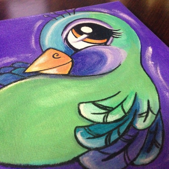 Items similar to Ready to Ship Custom Hand Painted On 8x10 Gallery