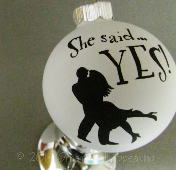 items similar to she said yes engaged or engagement items similar to she said yes engaged or engagement
