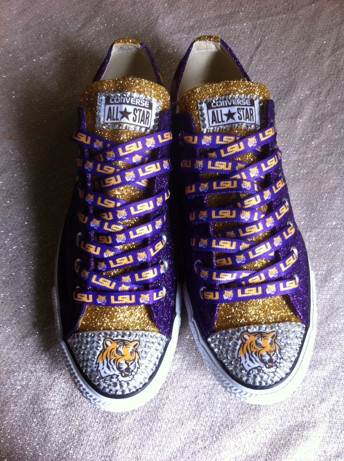 lsu converse shoes