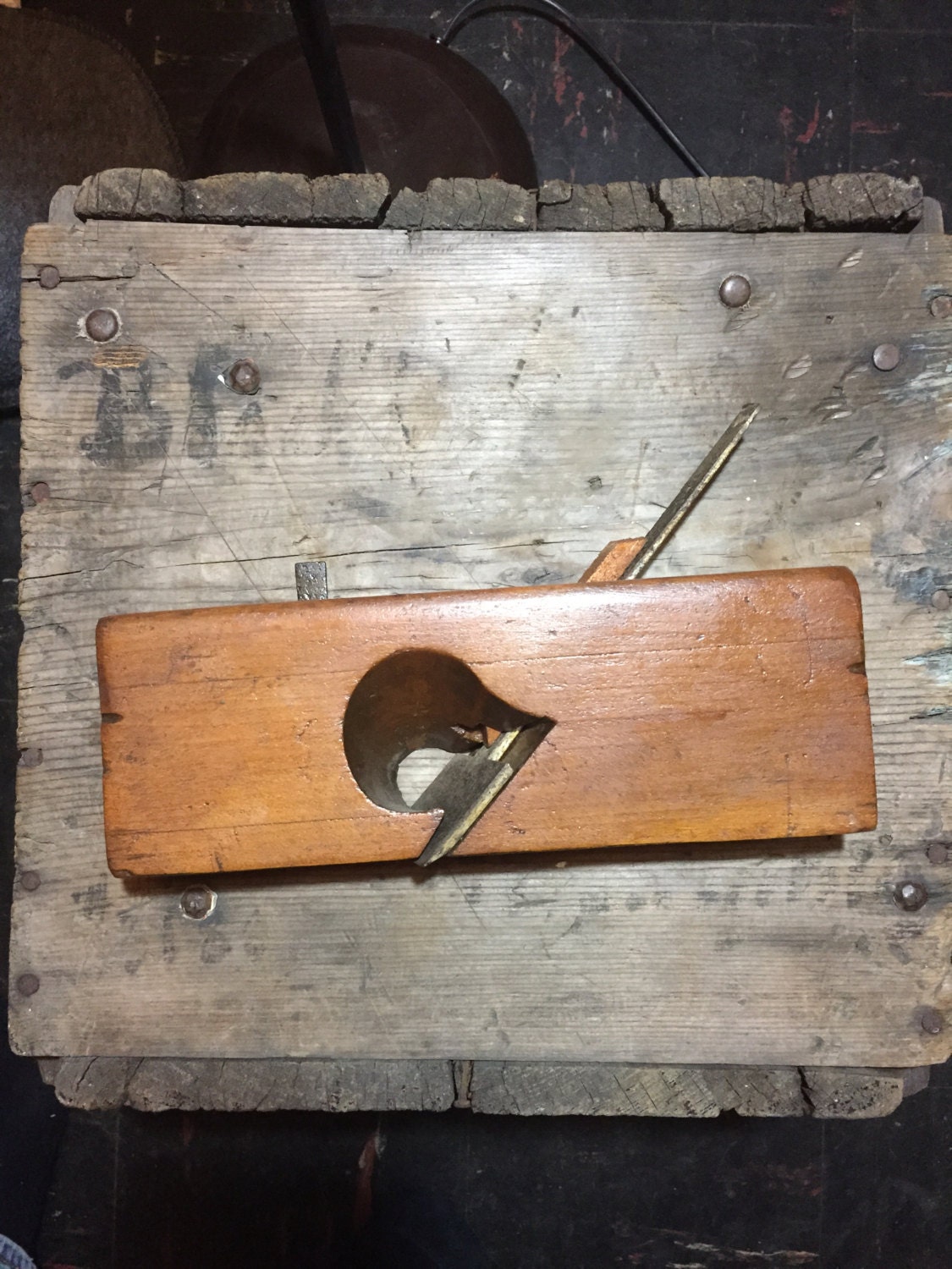 Antique Wooden Ohio Tool Co. Hand Plane