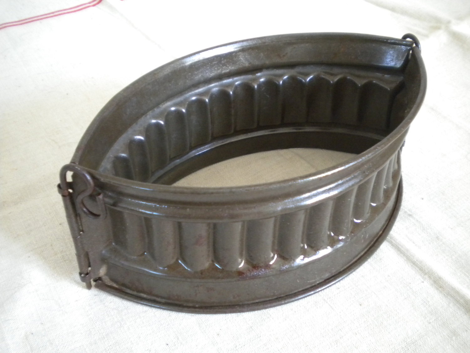Raised Game Pie Mould Made in France Vintage 1900s