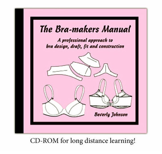 Bra-makers Manual on CD by BraMakingSupplies on Etsy
