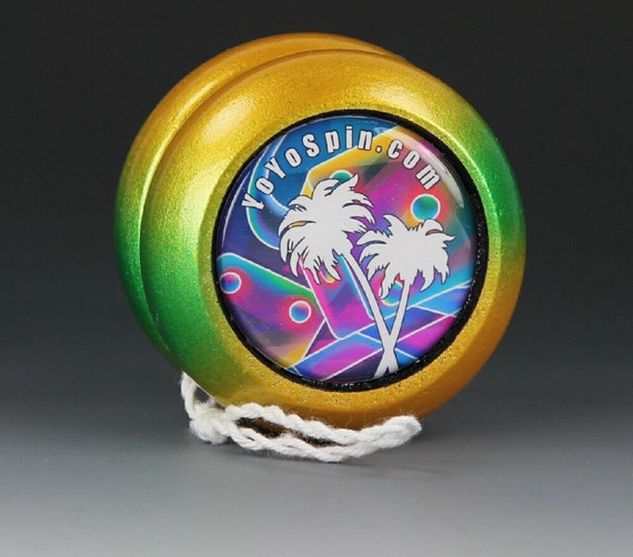 items similar to toy yo yo abstract gold and green items similar to toy yo yo abstract gold and green