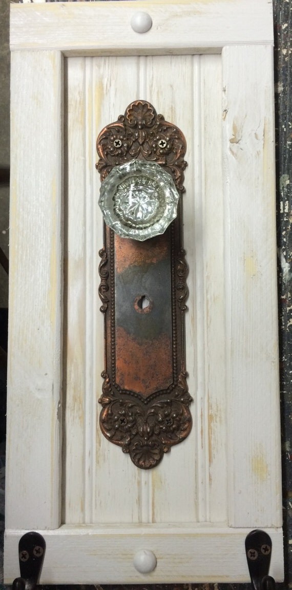 Antique door knob coat rack towel or even by countrycraftsbydebbi