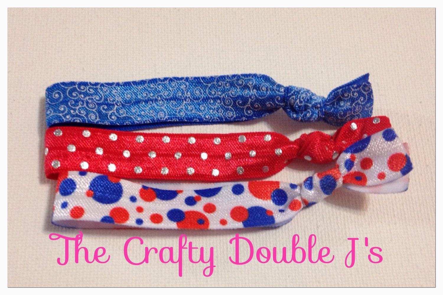 patriotic hair ties