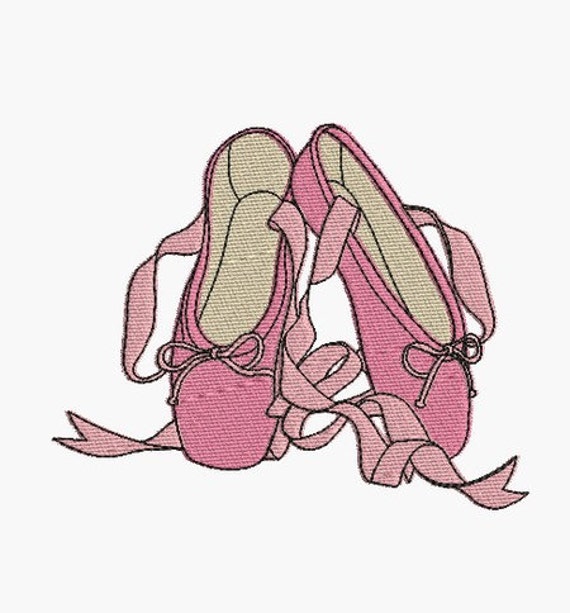 embroidered ballet pumps
