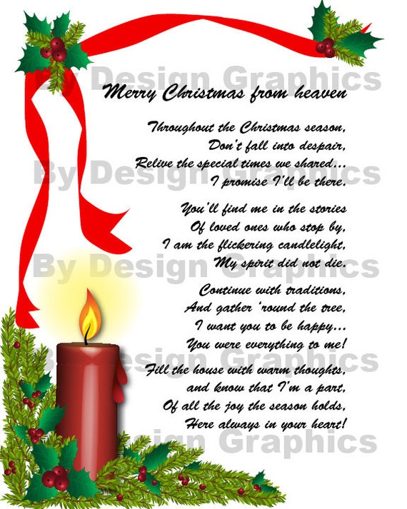 Merry Christmas Heaven Quotes