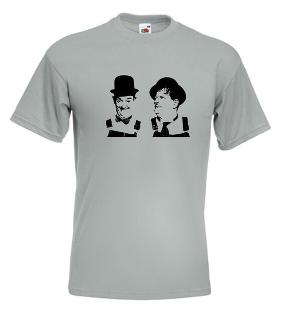 laurel and hardy tee shirts