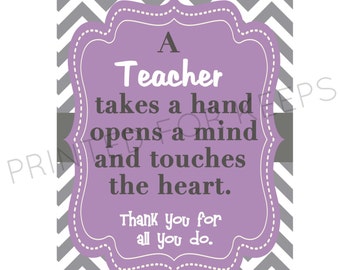 Teacher takes a hand | Etsy