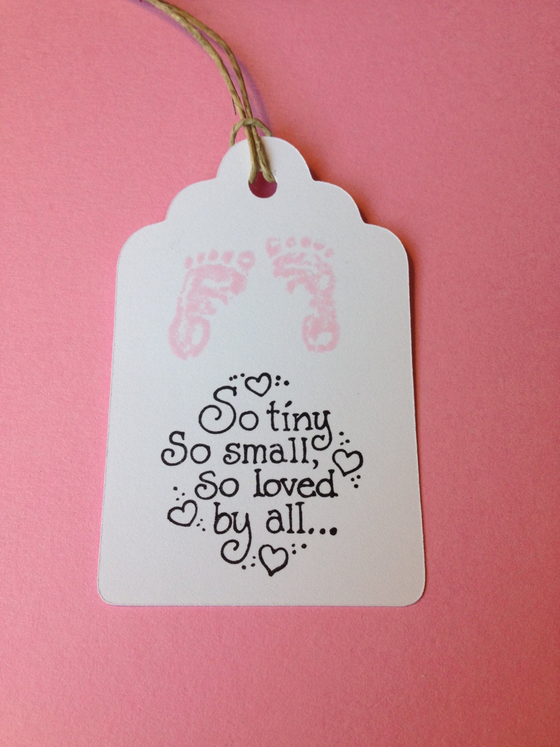 Baby Shower Tags 12 Tags Gift Tags Baby Favor Tags Baby