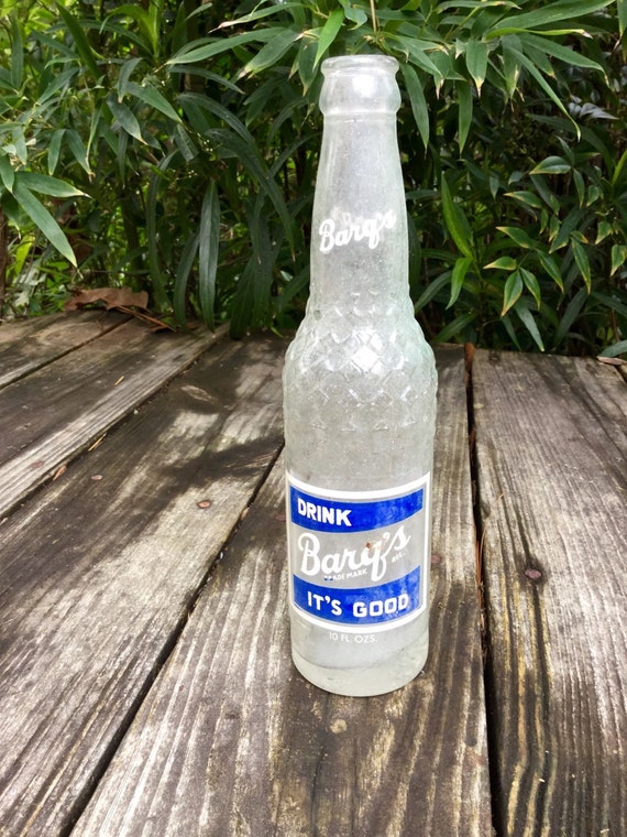 Barq Root Beer Bottle by CandilandArt on Etsy