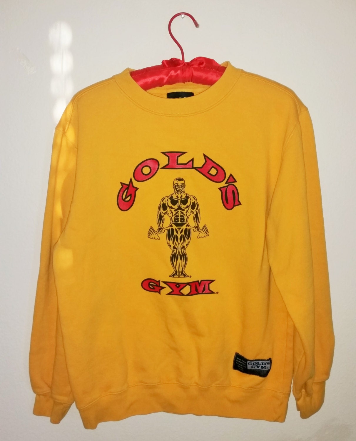 90s Vintage Golds Gym Sweatshirt Mens Small