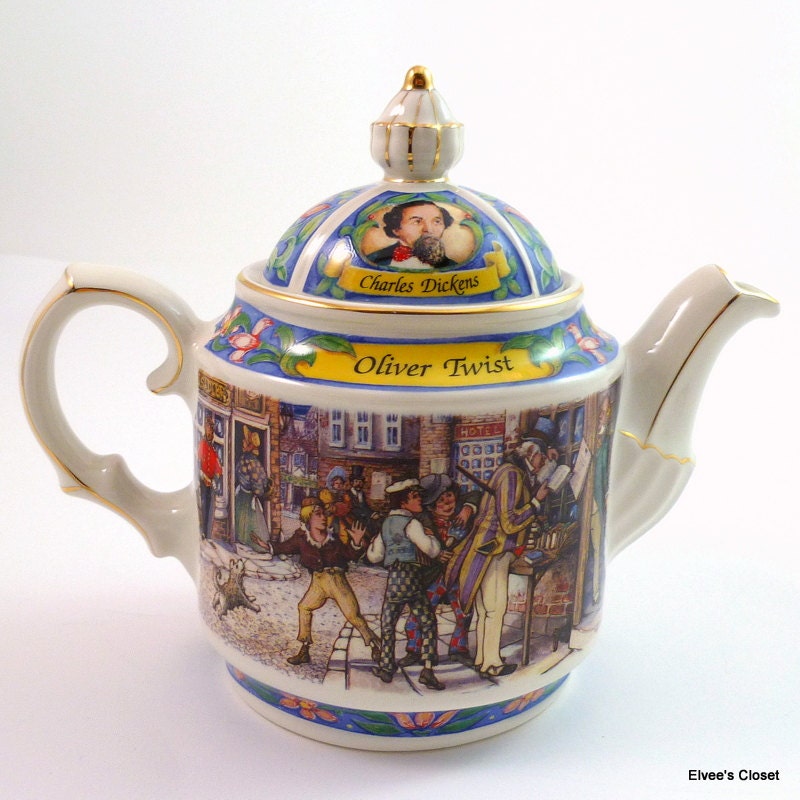 JAMES SADLER TEAPOT Charles Dickens Series Sadler Teapot