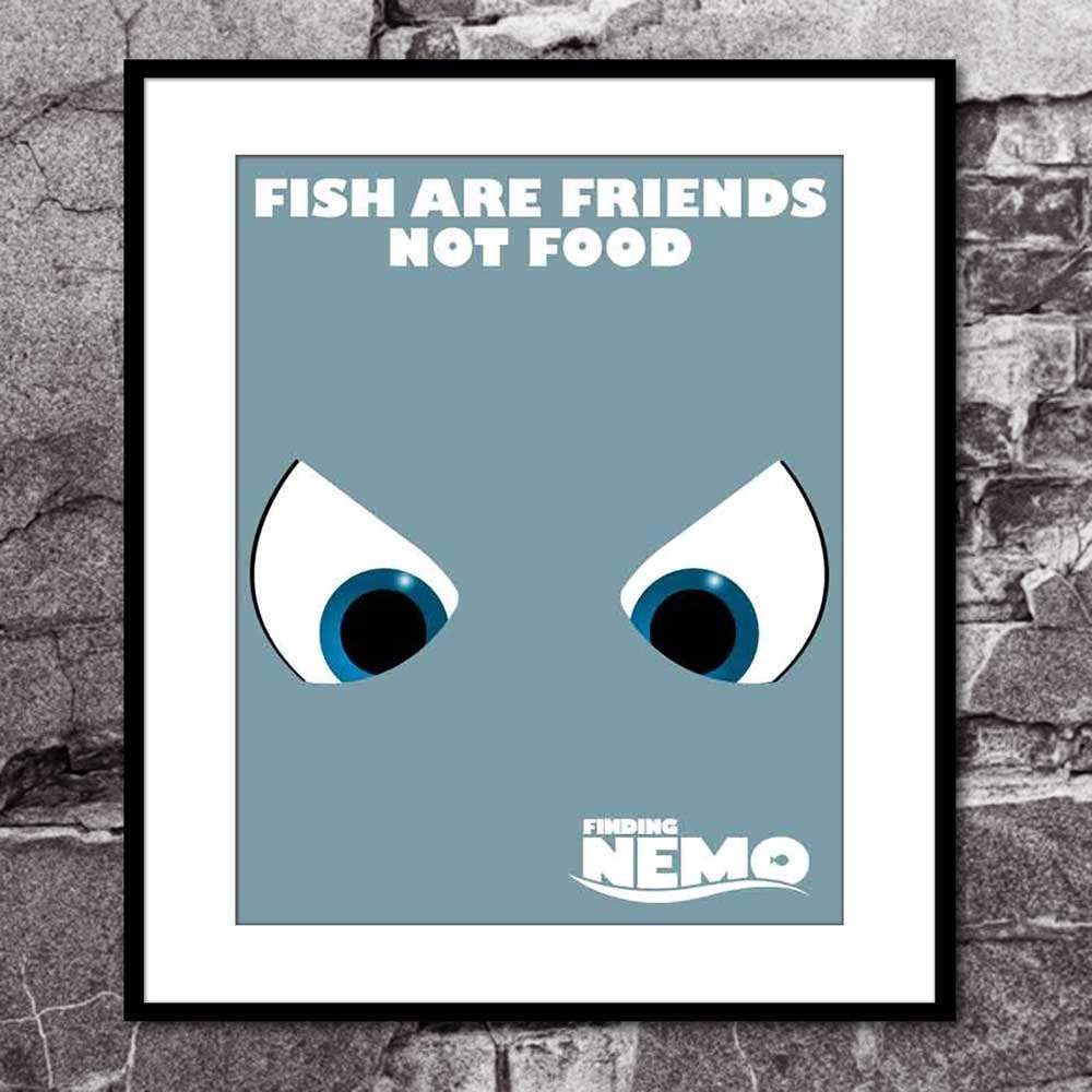 finding nemo fish are friends not food