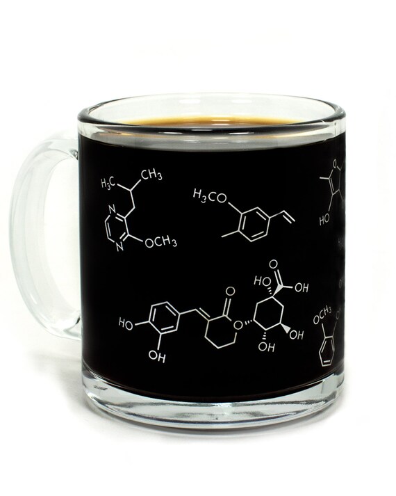 Coffee Chemistry Mug Science Organic Ochem by CognitiveSurplus