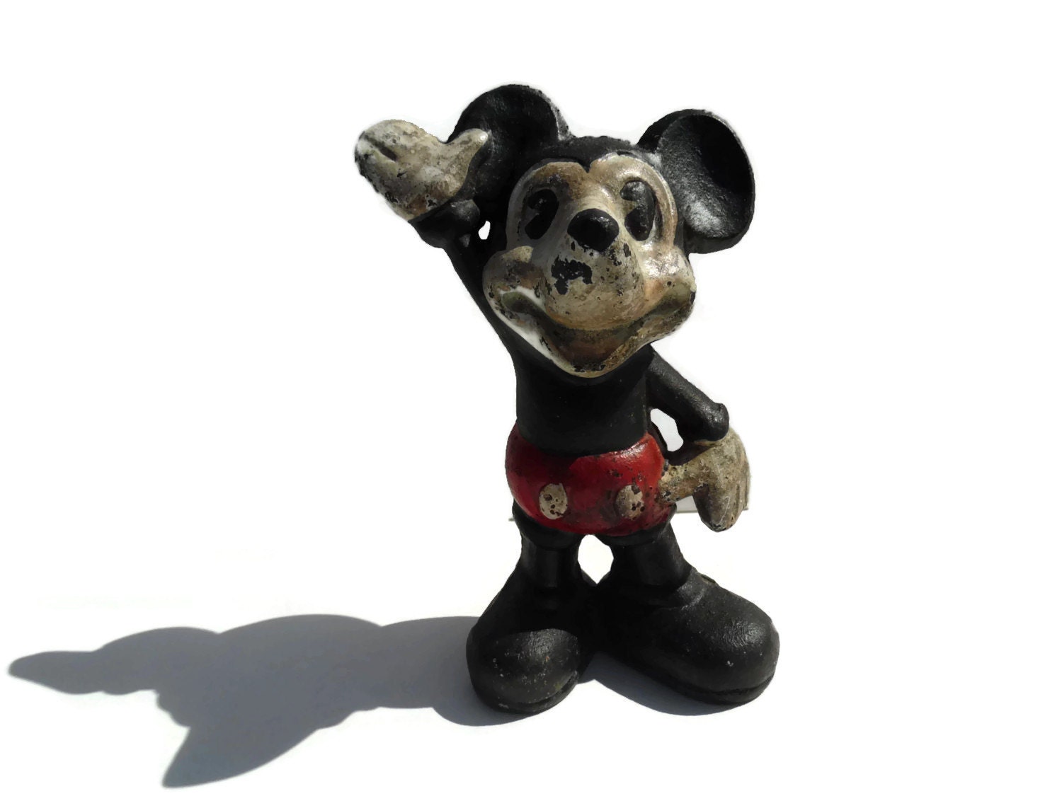 cast iron mickey mouse figurine