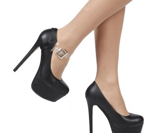 Double Clip Detachable Shoe Straps for Flats Heels by ShooStraps