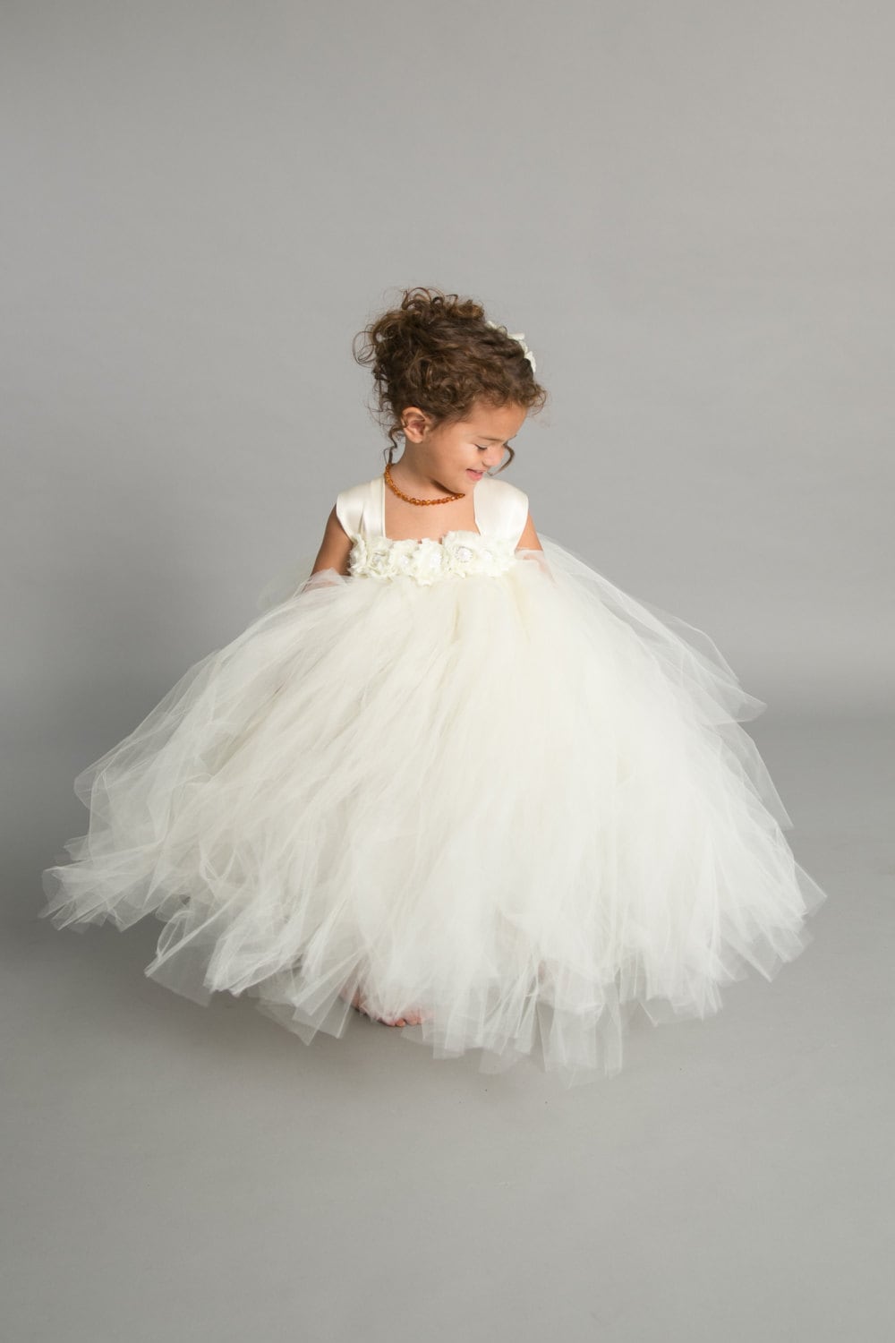 Toddler Tulle Flower Girl Dresses 1