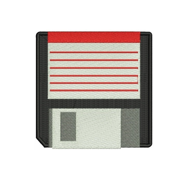 3.8 Retro 80s computer floppy disk by KILLERCUTECOUTURE on Etsy