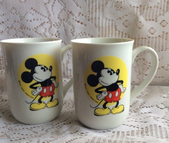 vintage porcelain mickey mouse