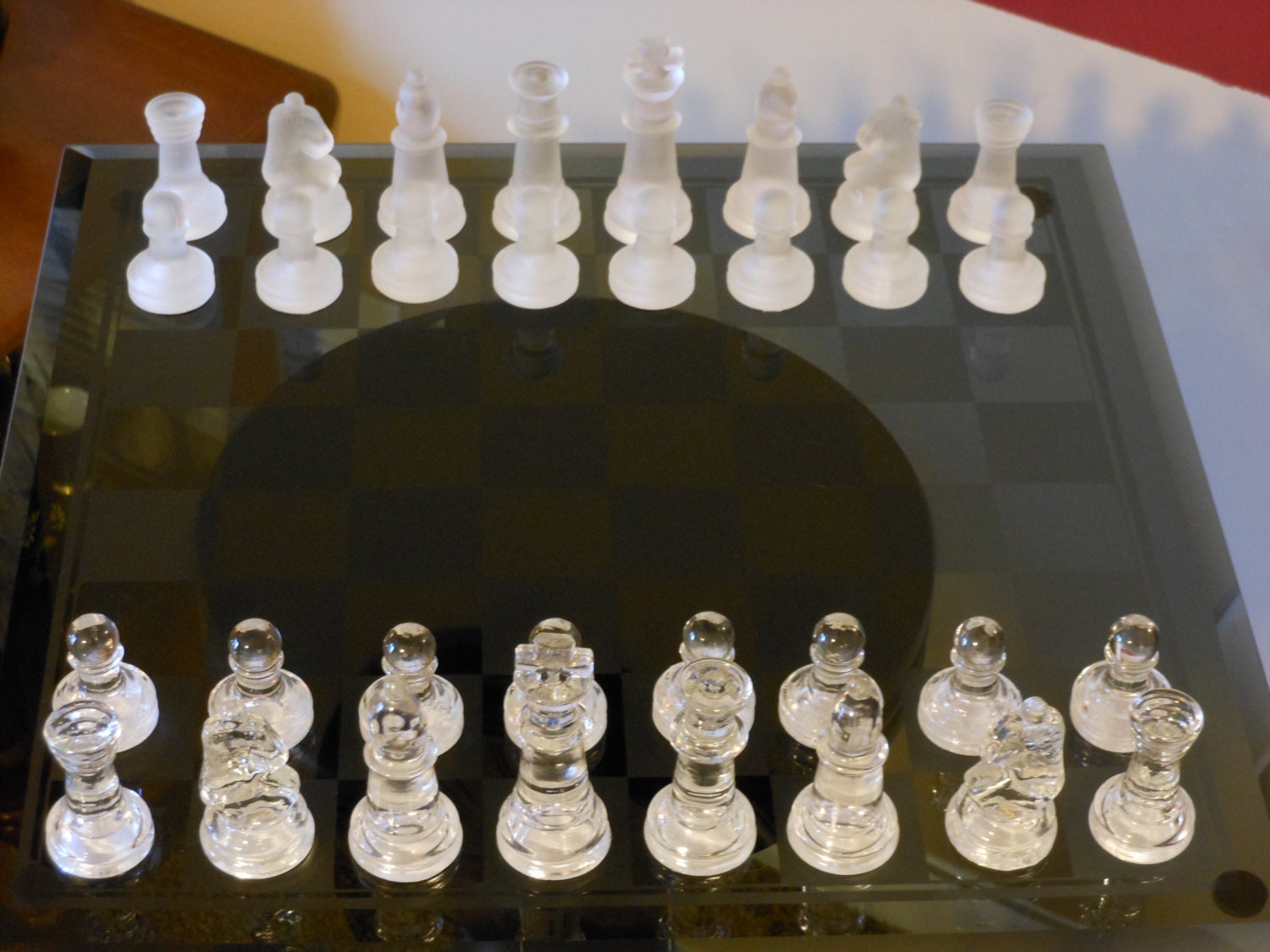 Pavilion Limited Edition Glass Chess Set