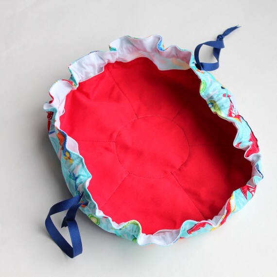 13 Drawstring Toy Bag Lego Storage Bag by apreciousthread