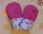 Farm Animals Waterproof Teething Mittens - no scratch - Velcro Cuff