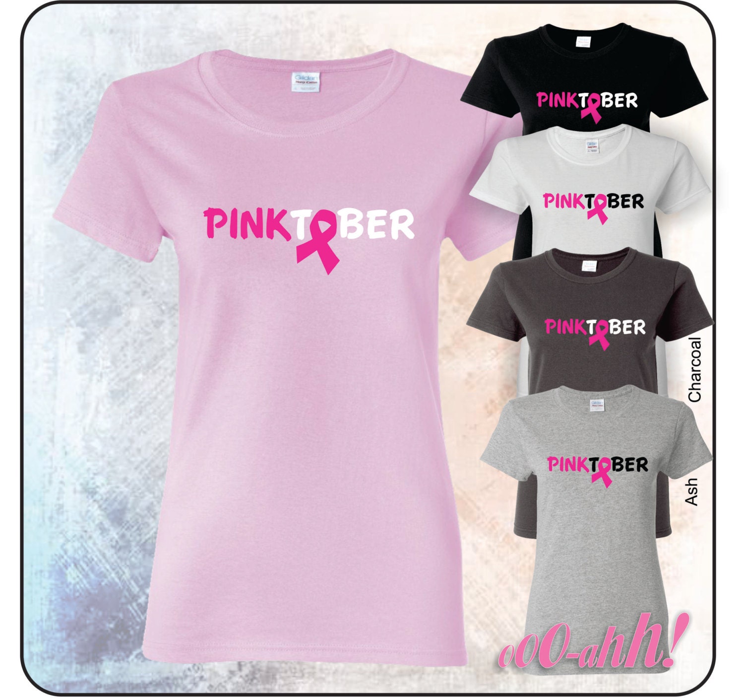 Pinktober tshirt Cancer Ribbon Shirt Breast Cancer