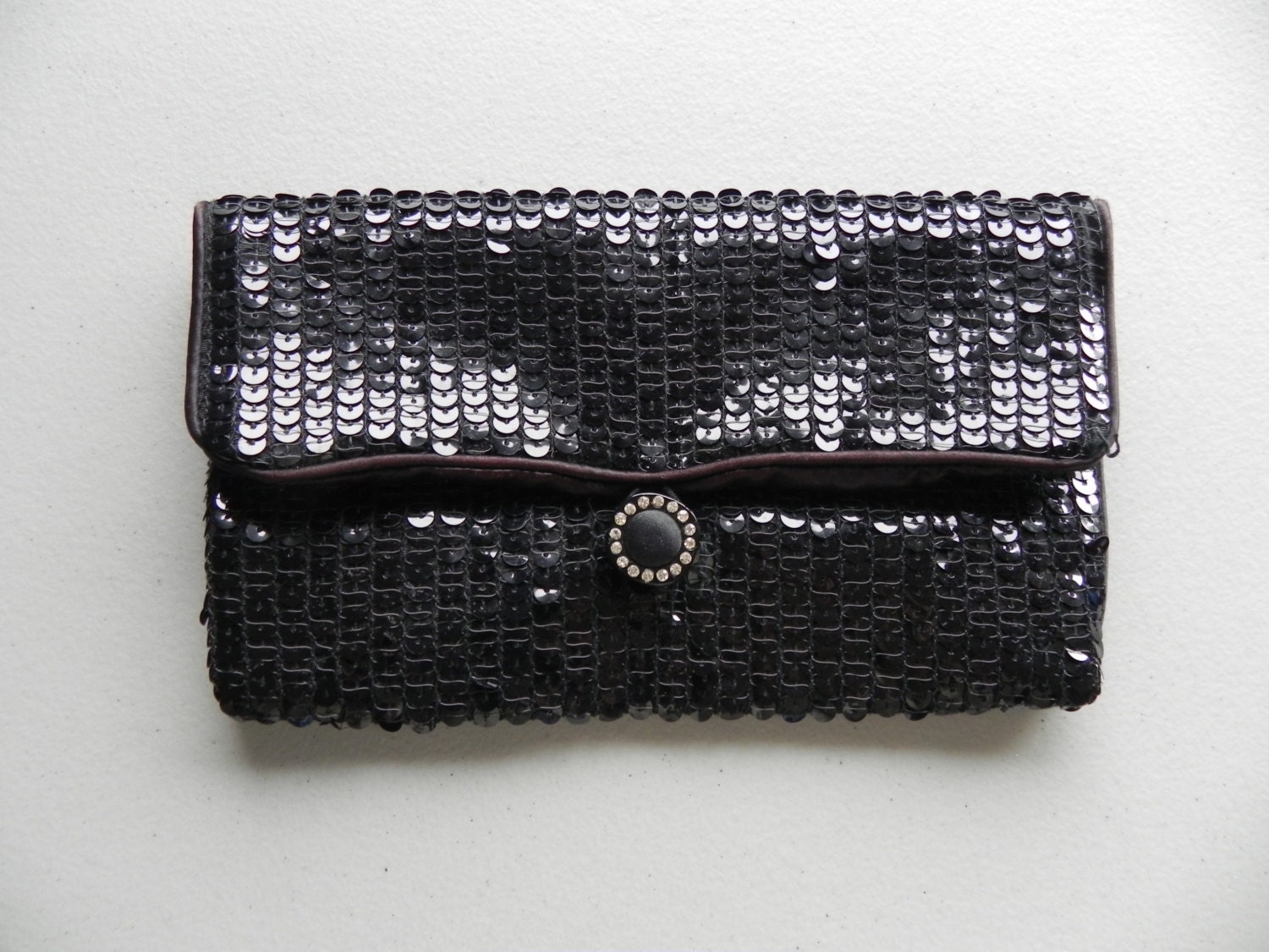 black clutch bag sparkly