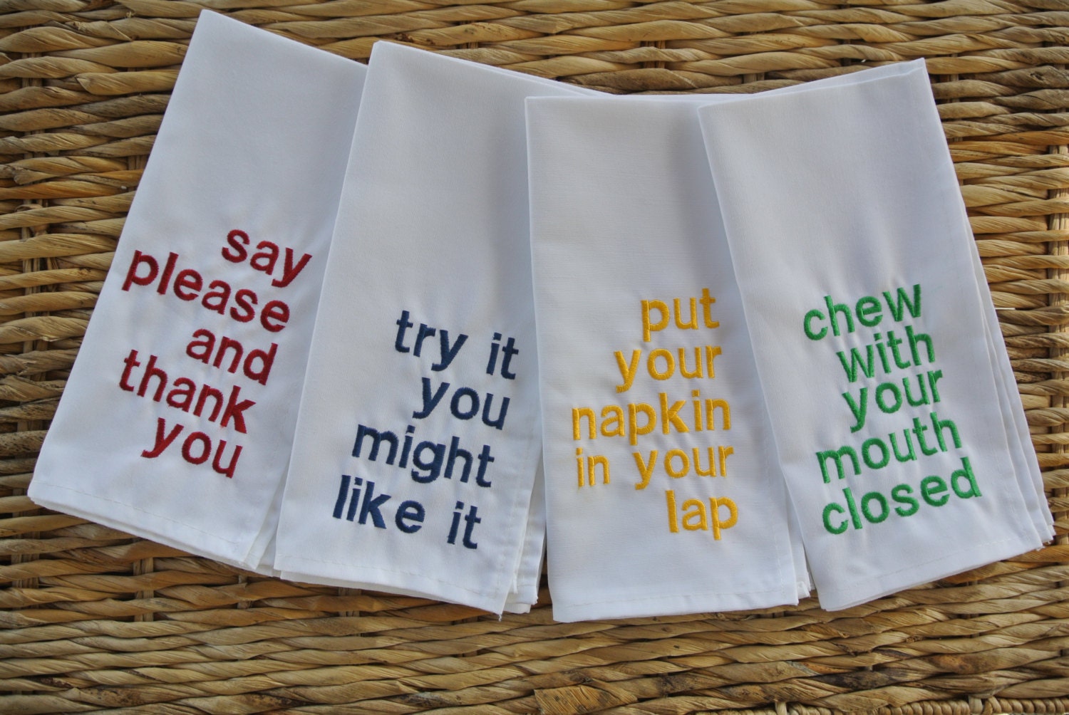 Mind your Manners Napkins