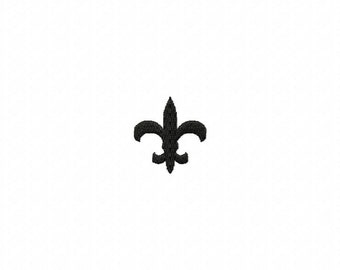 Fleur de lis embroidery design download - 4x4 hoop size only