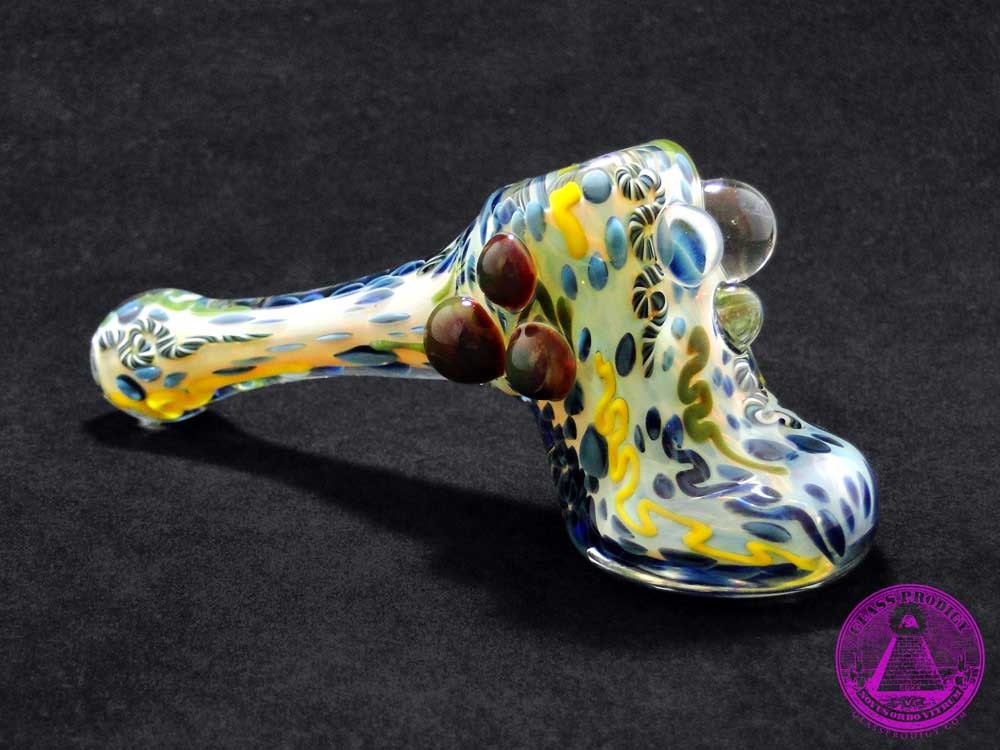 Inside Out Heady Glass Hammer Pipe by GlassProdigy on Etsy