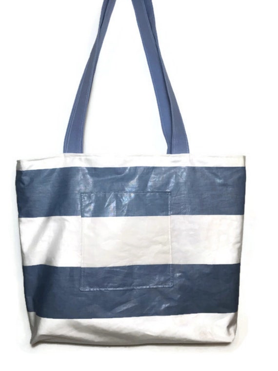 Blue Bag, Beach Bags, Beach Bag Totes, Light Blue Stripes, Water ...